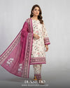 Regalia Textile Prints by Dua Studio 3 Piece Lawn (RL-DS16)